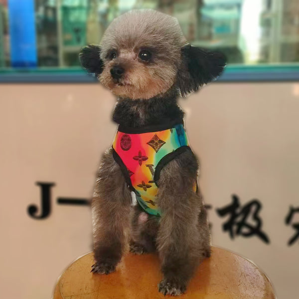 Stylish Paws Patterned Doggo Offbeat Harness