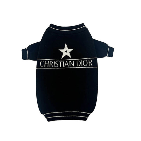 Timeless Grey Black Sweater For Dog