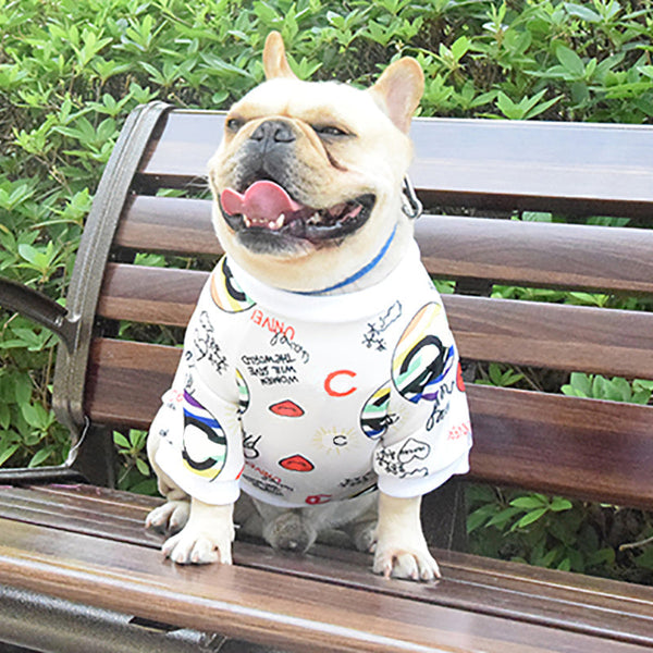 CC Drip Graffiti Rawcut Sweater