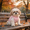 PAWSMOMENT Reversible Plaid Puffer Vest - Pink