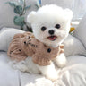 Sweet Teddy Bear Dog Dress for Small Dogs
