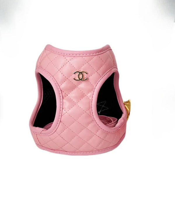 CC Pink Step Harness & Supreme Leash