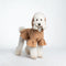 PAWSMOMENT Hooded Peplum Coat