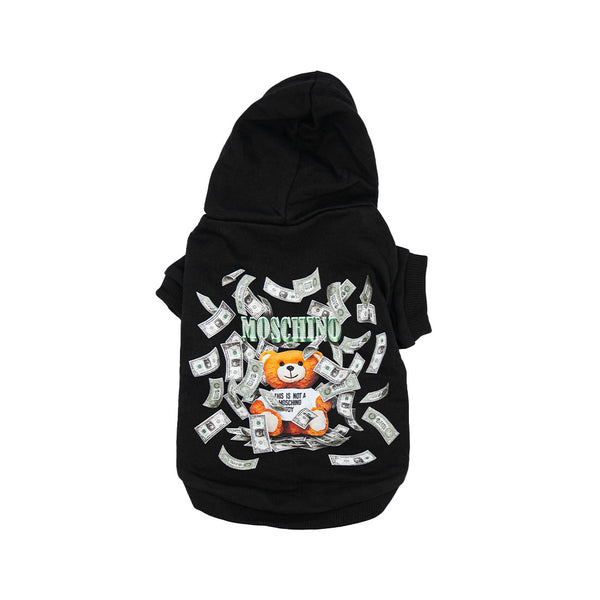 Moschewno Cash Money Golden Hoodie