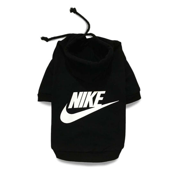 Swoosh Check Drawstring Vintage Hoodie