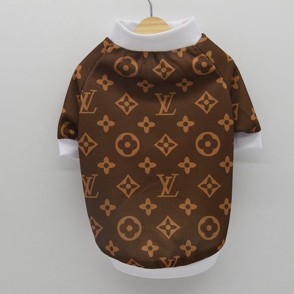 LV Brown Summer Crisp Shirt