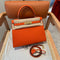 Kelly 28 Feu Orange Luxury Bag