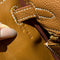 Kelly 25 Gold Togo From France Luxury Bag