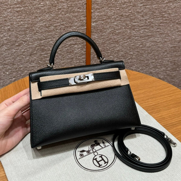 Kelly Mini II Noir Luxury Bag