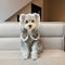 Monogram Lace Collar Dog Dress