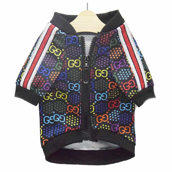 Colorful Stylish Dog Abstract Jacket