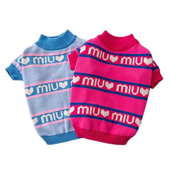 Heart Dog Sweet Sweater