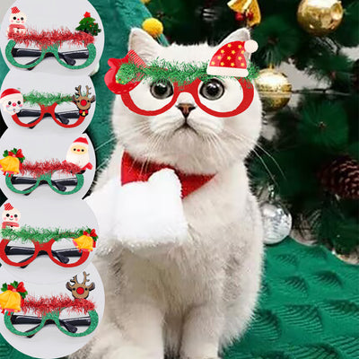 Chirtsmas Decorative Doggo Party Rawcut Sunglasses