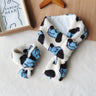 Fleece Patterned Pet Scarf