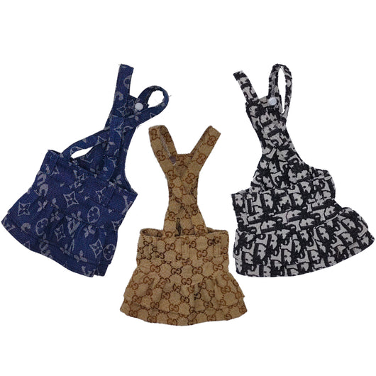 LV Pup Luxury Dog Washed Accessories