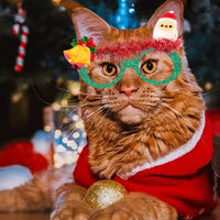 Chirtsmas Decorative Doggo Party Rawcut Sunglasses