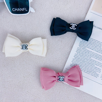 CC Fancy Hair Vibrant Bow tie Clip