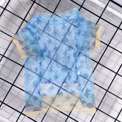 Doggy Fancy Blue Hype Dusty Shirt