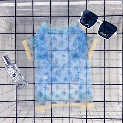 Doggy Fancy Blue Hype Dusty Shirt