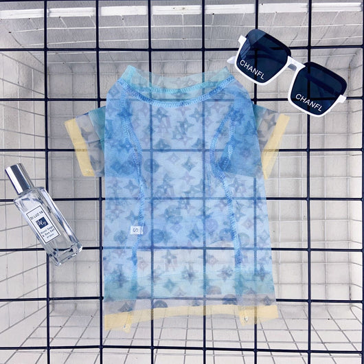 Doggy Fancy Blue Hype Dusty Shirt