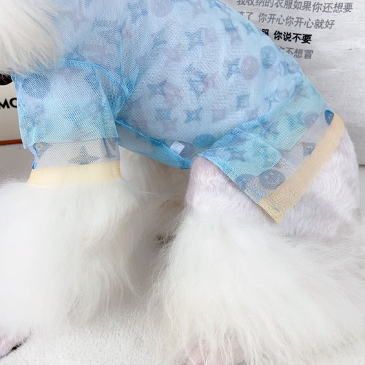 Doggy Fancy Blue Hype Dusty Shirt