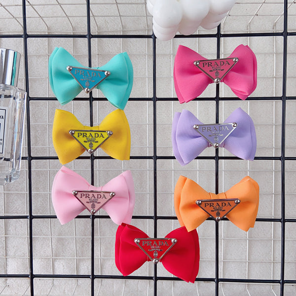 Prada Summer Bow tie Hair Clip