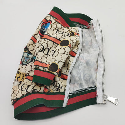 GG Monogram Print Edgy Jacket