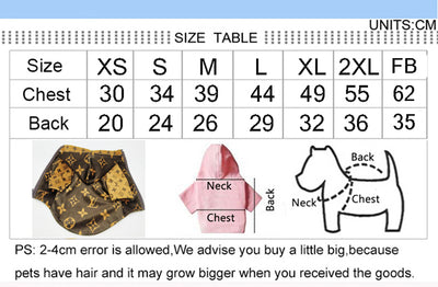 LV Reversible Brown Doggo Lo-fi Jacket