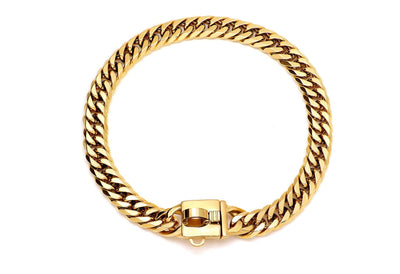 Cuban Link Gold Chain  Collar