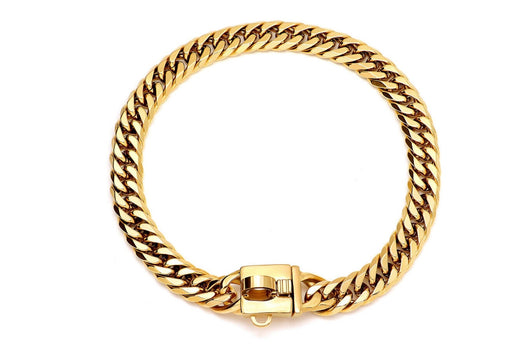 Cuban Link Gold Chain  Collar