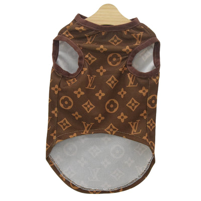 LV Summer Dog Golden Vest