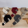 Bolemaer Knitted Patterned Scarf