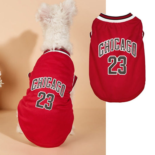 Chicago Basketball Pet Bold Vest