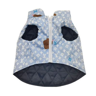 LV Designer Denim Wavy Jacket