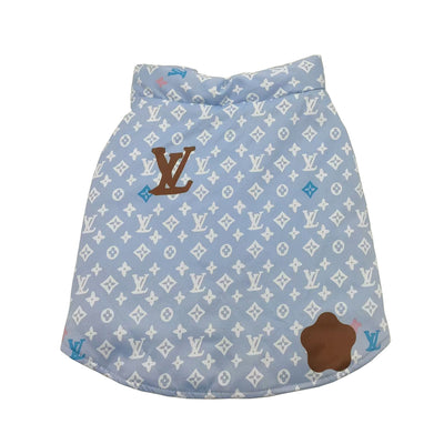 LV Designer Denim Wavy Jacket