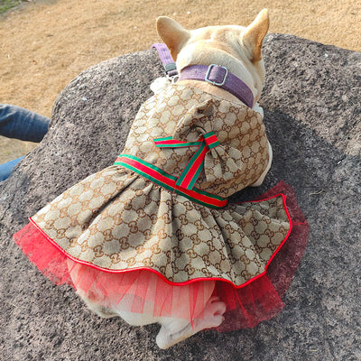 Vestido de verano de lujo GG