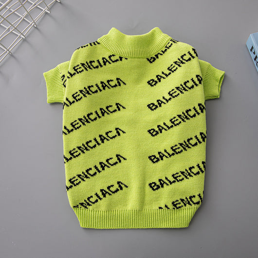 Balenciagaaga Neon Flash Sweater