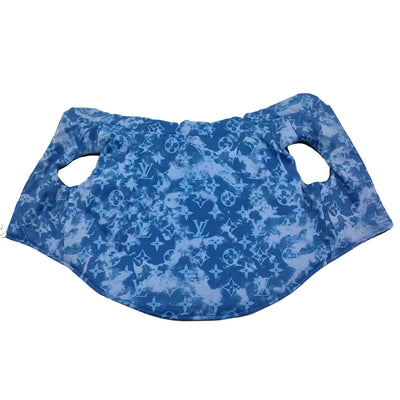 LV Blue Monogram Winter Flash Jacket