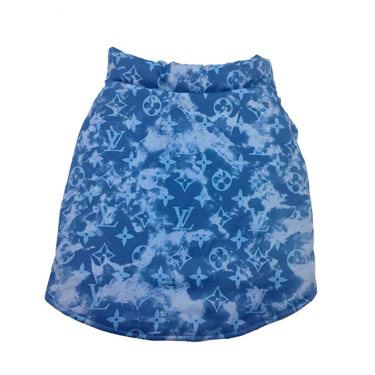 LV Blue Monogram Winter Flash Jacket