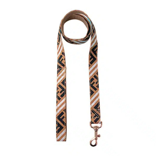 FF Monogram Harness & Leash Wavy Set