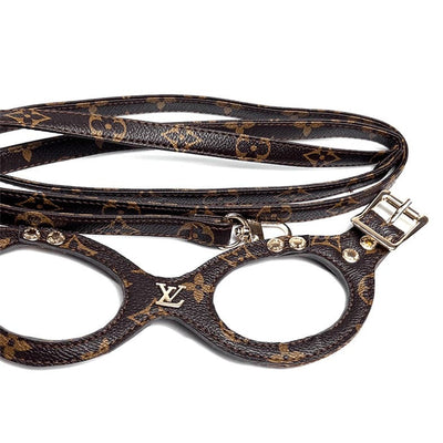 Chowchow High Quality Leather Harness & Leash Prime Set