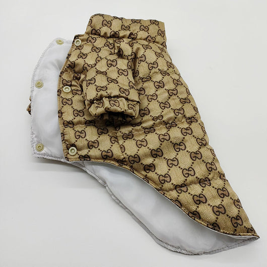 GG Sparkling Hound Wrap Dusty Jacket