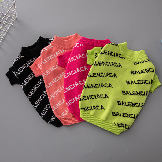 Balenciagaaga Neon Flash Sweater