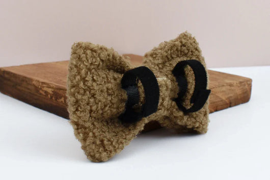 Teddy Bow Collar And Leash Vintage Set