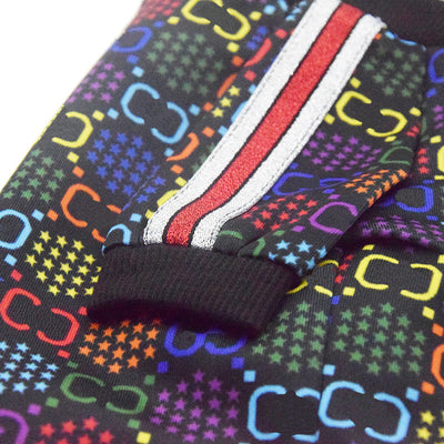 GG Lux Striped Sparkle Dear Doggo Offbeat Jacket