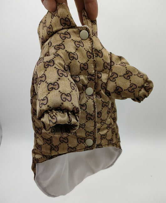 GG Sparkling Hound Wrap Dusty Jacket