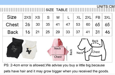 LV Printed Warm Hot Hoodie