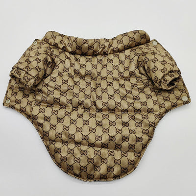 GG Sparkling Hound Wrap Dusty Jacket