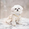 PAWSMOMENT Cream Tweed Dress