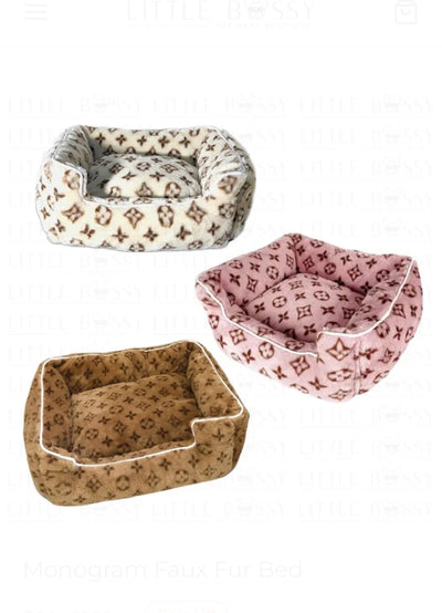LV Cozy Dog Tactile Bed